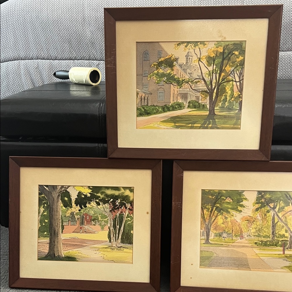 Vintage Paul Andrew’s watercolors